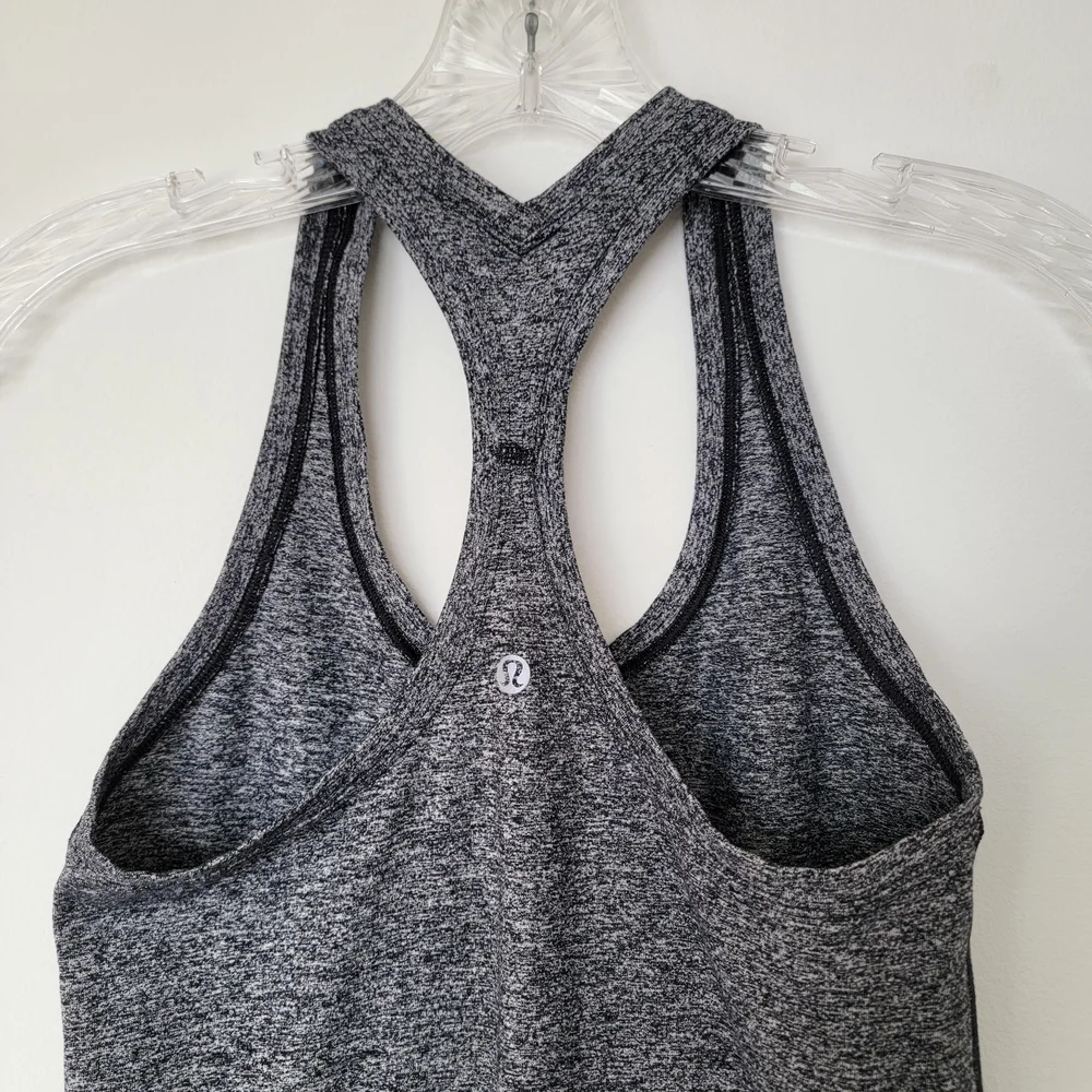 LULULEMON Gray Women's Racerback Tank Top - Picture 5 of 7